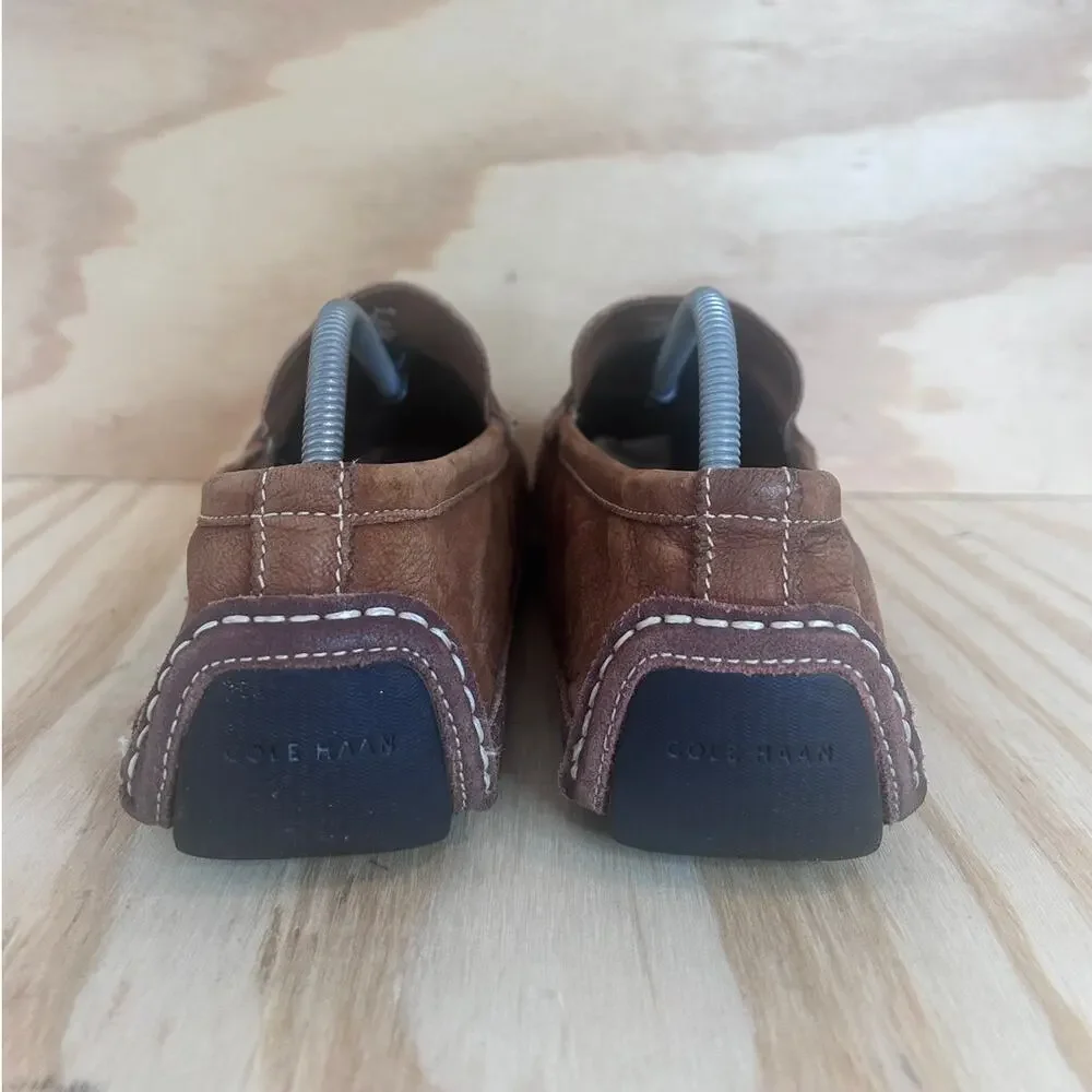 Cole Haan -Wyatt Penny Driver Style -Loafers Shoes -Brown -Men's - 9.5M -C30966